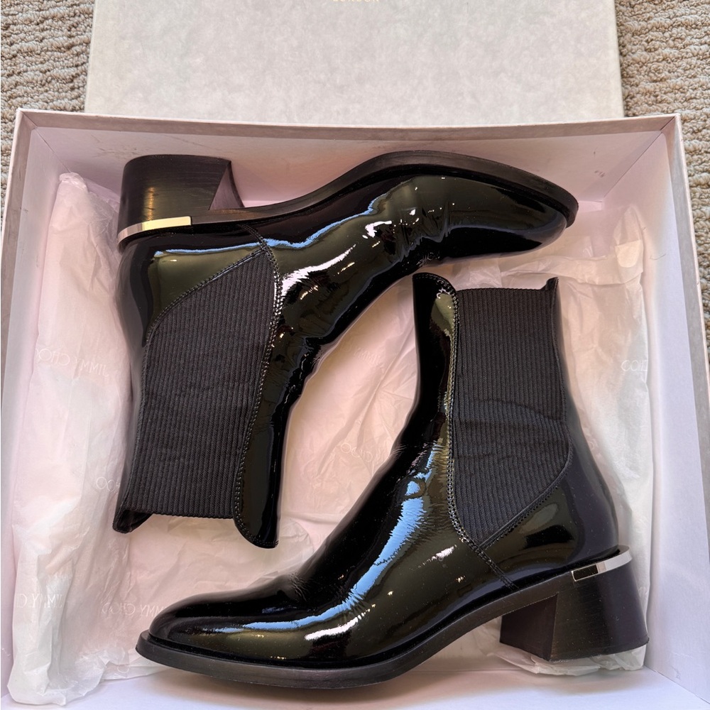 Jimmy Choo Black Ankle Boots
